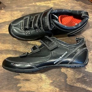 Size 10 Bontrager bike shoes.  Good condition.